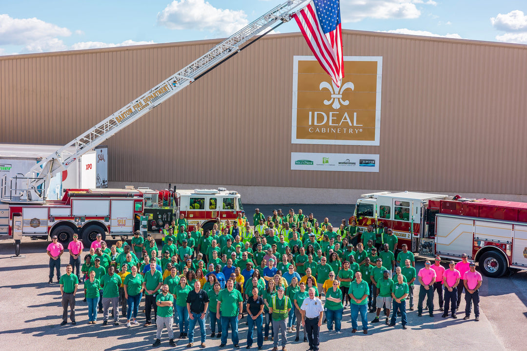 Building for Those Who Serve: Ideal Cabinetry Donates Two Kitchens to the Bartow Fire Department