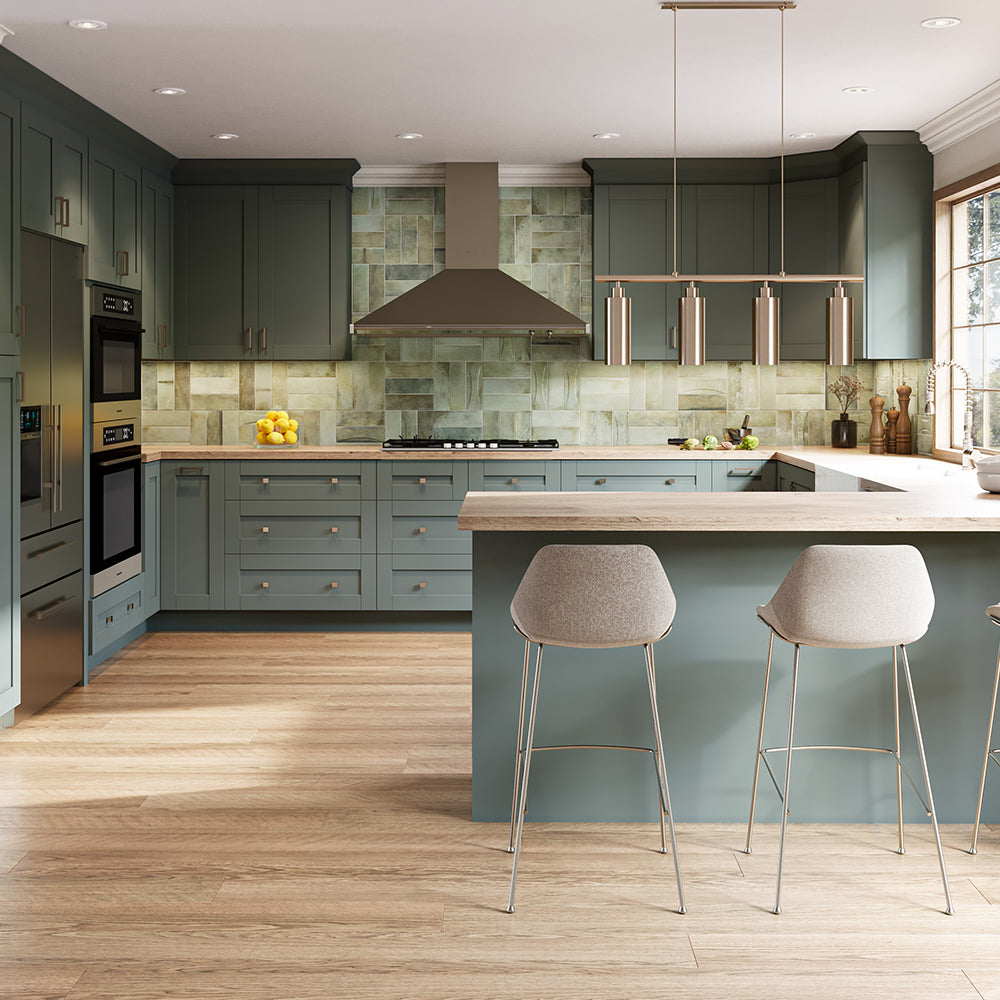 Verdant Green: The Must-Have Color for 2025 Kitchen Designs
